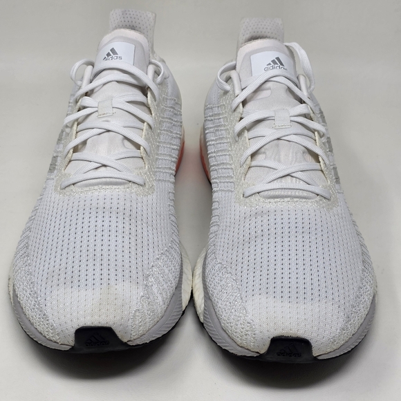 Adidas Boost SolarBoost 19 Running Shoes G28058 Cloud White Men's Size 12.5 - Picture 7 of 13